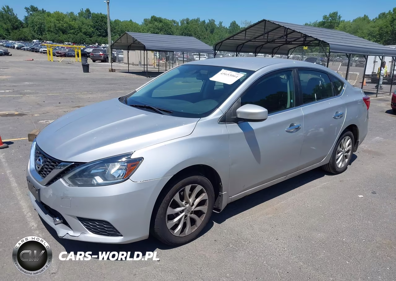 2019 Nissan Sentra Sv VIN:3N1AB7AP5KY252101 - 2