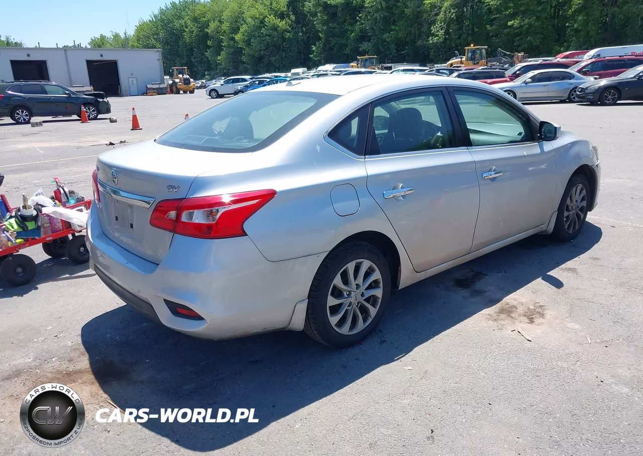 2019 Nissan Sentra Sv VIN:3N1AB7AP5KY252101 - 4