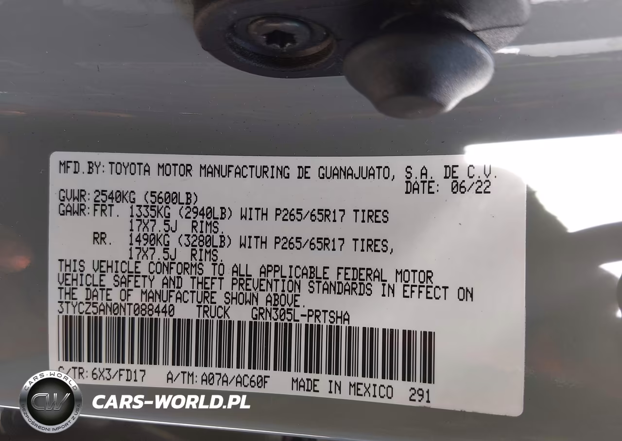 2022 Toyota Tacoma Trd Sport VIN:3TYCZ5AN0NT088440 - 9