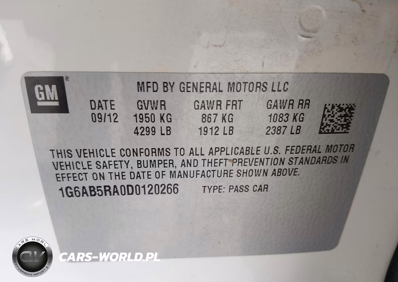 2013 Cadillac Ats Luxury VIN:1G6AB5RA0D0120266 - 9