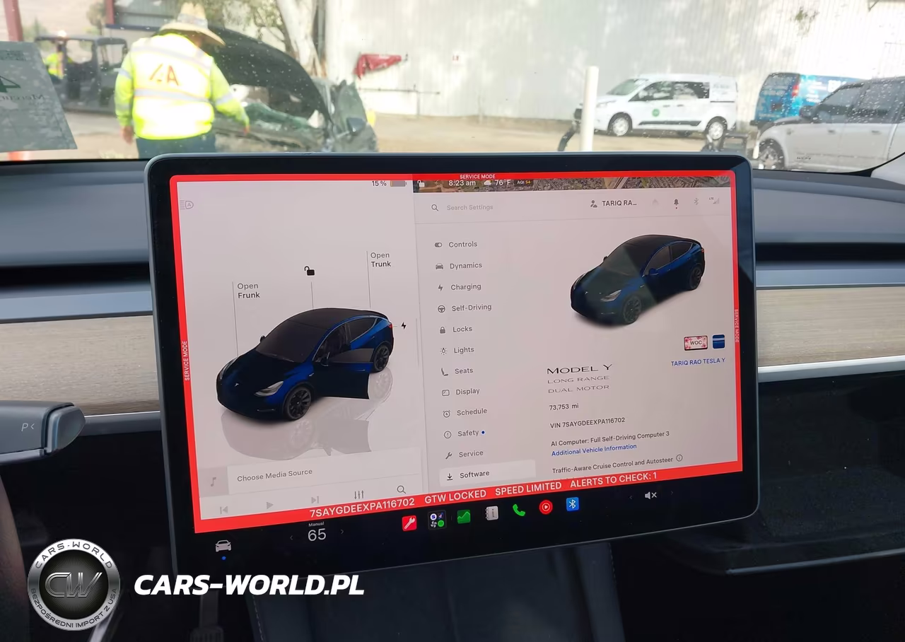 2023 Tesla Model Y Awd-Long Range Dual Motor All-Wheel Drive VIN:7SAYGDEEXPA116702 - 18
