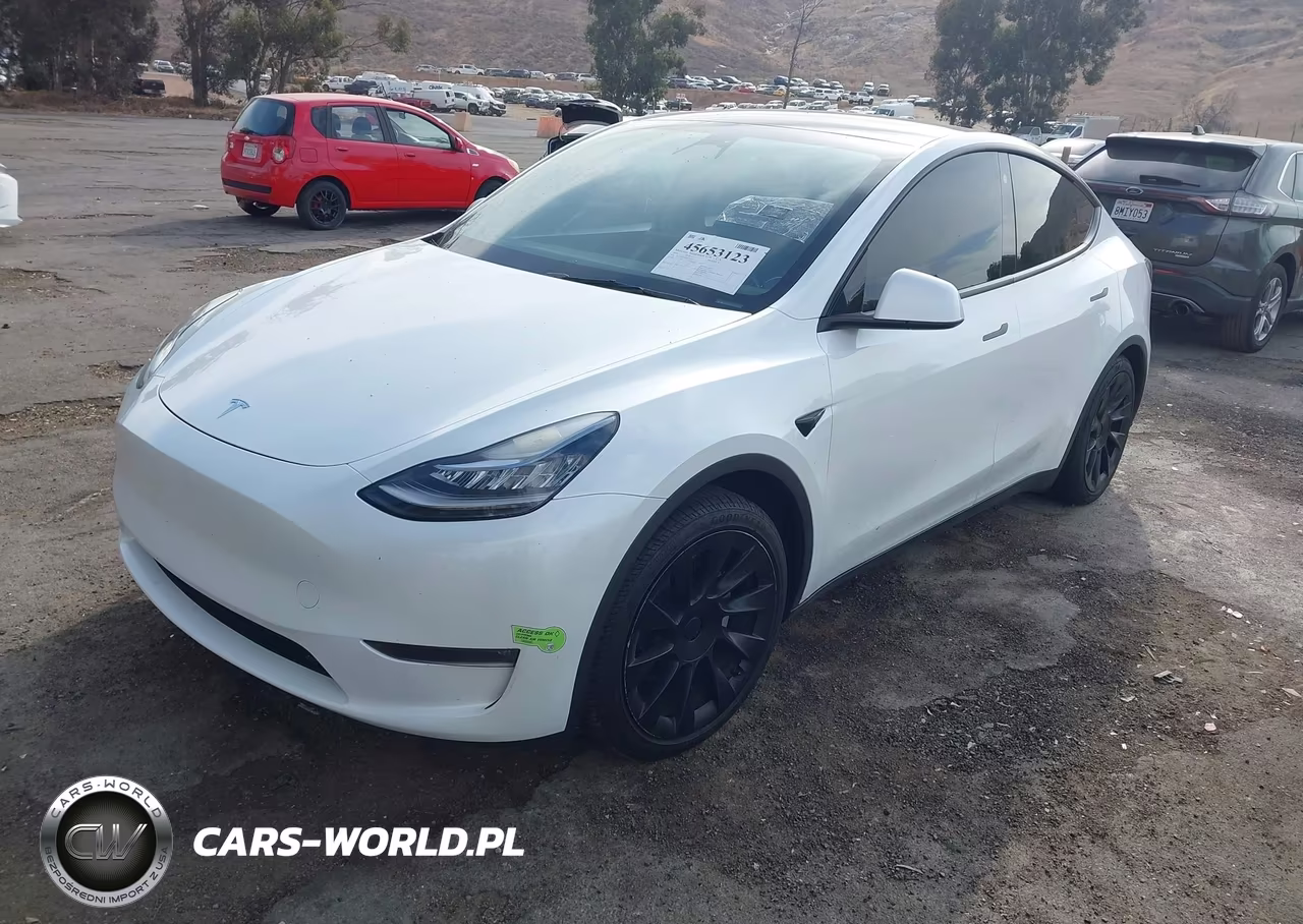 2023 Tesla Model Y Awd-Long Range Dual Motor All-Wheel Drive VIN:7SAYGDEEXPA116702 - 2