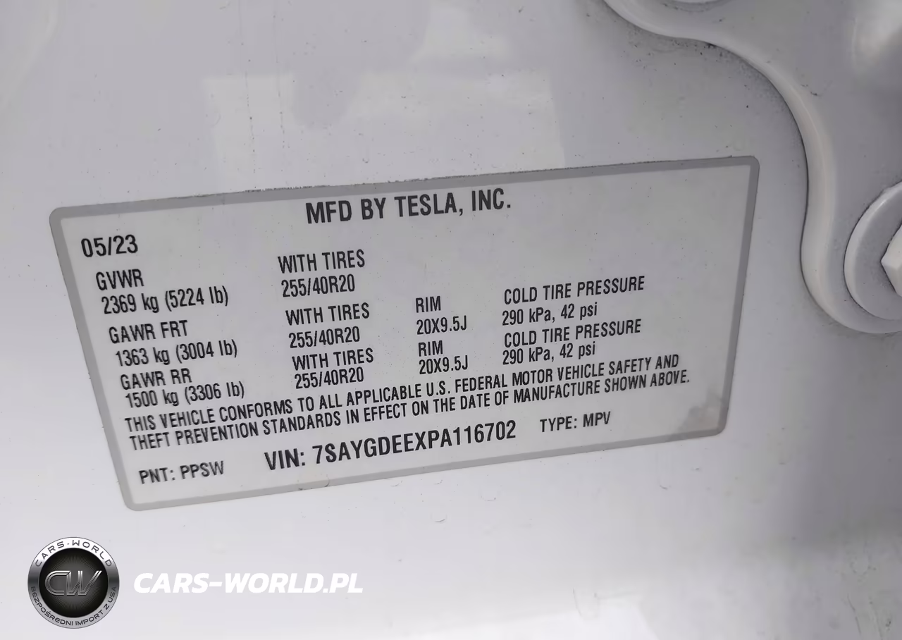 2023 Tesla Model Y Awd-Long Range Dual Motor All-Wheel Drive VIN:7SAYGDEEXPA116702 - 9