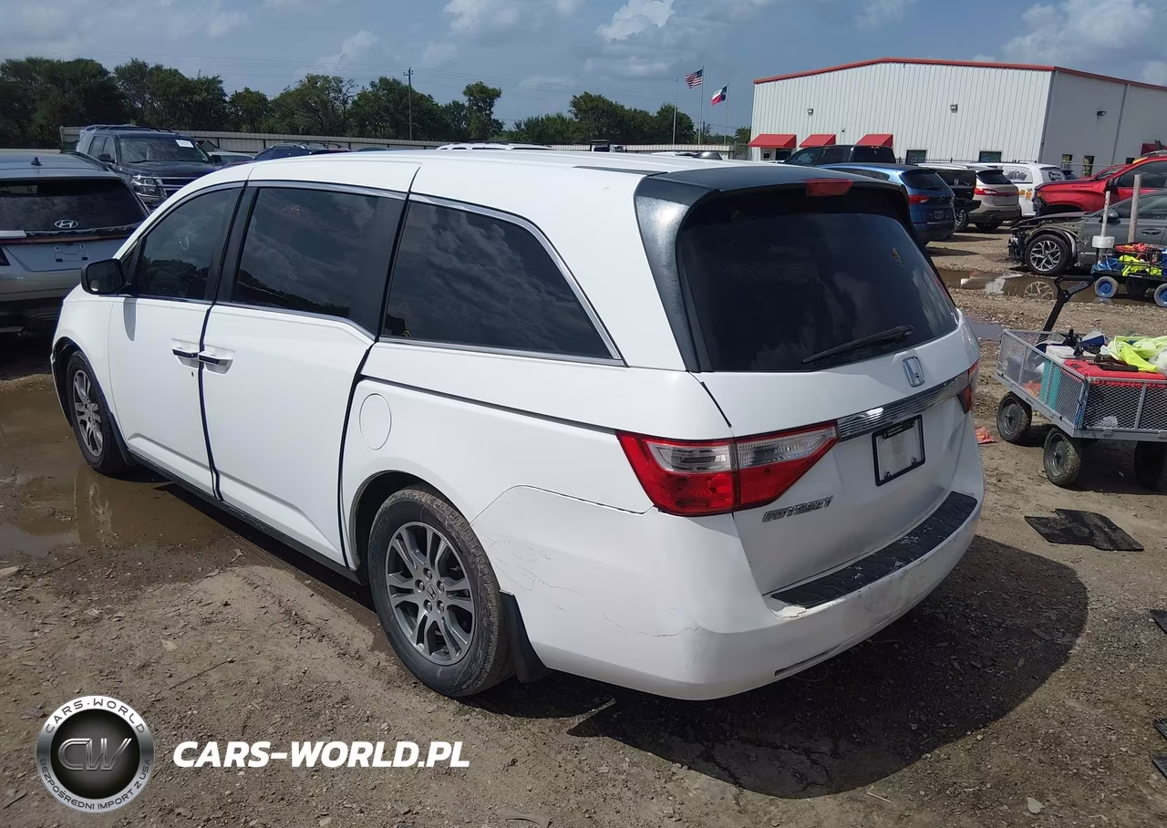 2013 Honda Odyssey Ex-L VIN:5FNRL5H66DB057167 - 3