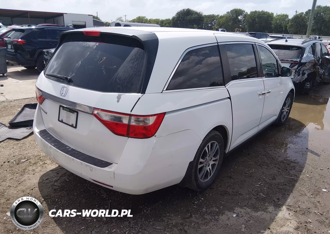 2013 Honda Odyssey Ex-L VIN:5FNRL5H66DB057167 - 4
