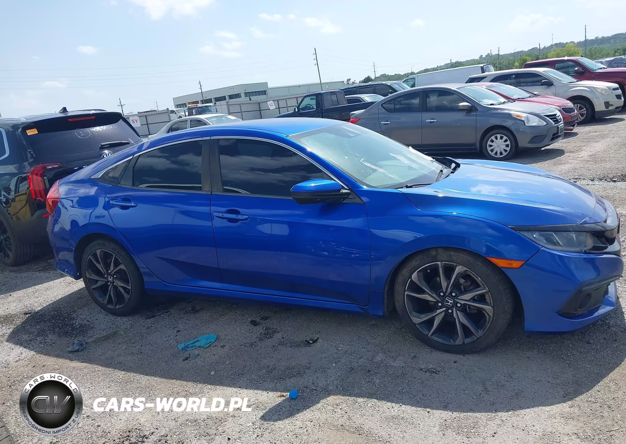 2019 Honda Civic Sport VIN:19XFC2F88KE039763 - 12