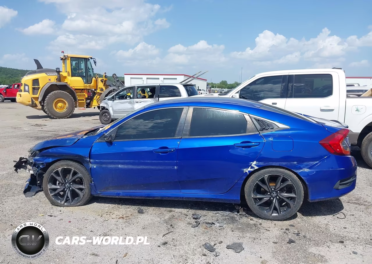 2019 Honda Civic Sport VIN:19XFC2F88KE039763 - 13