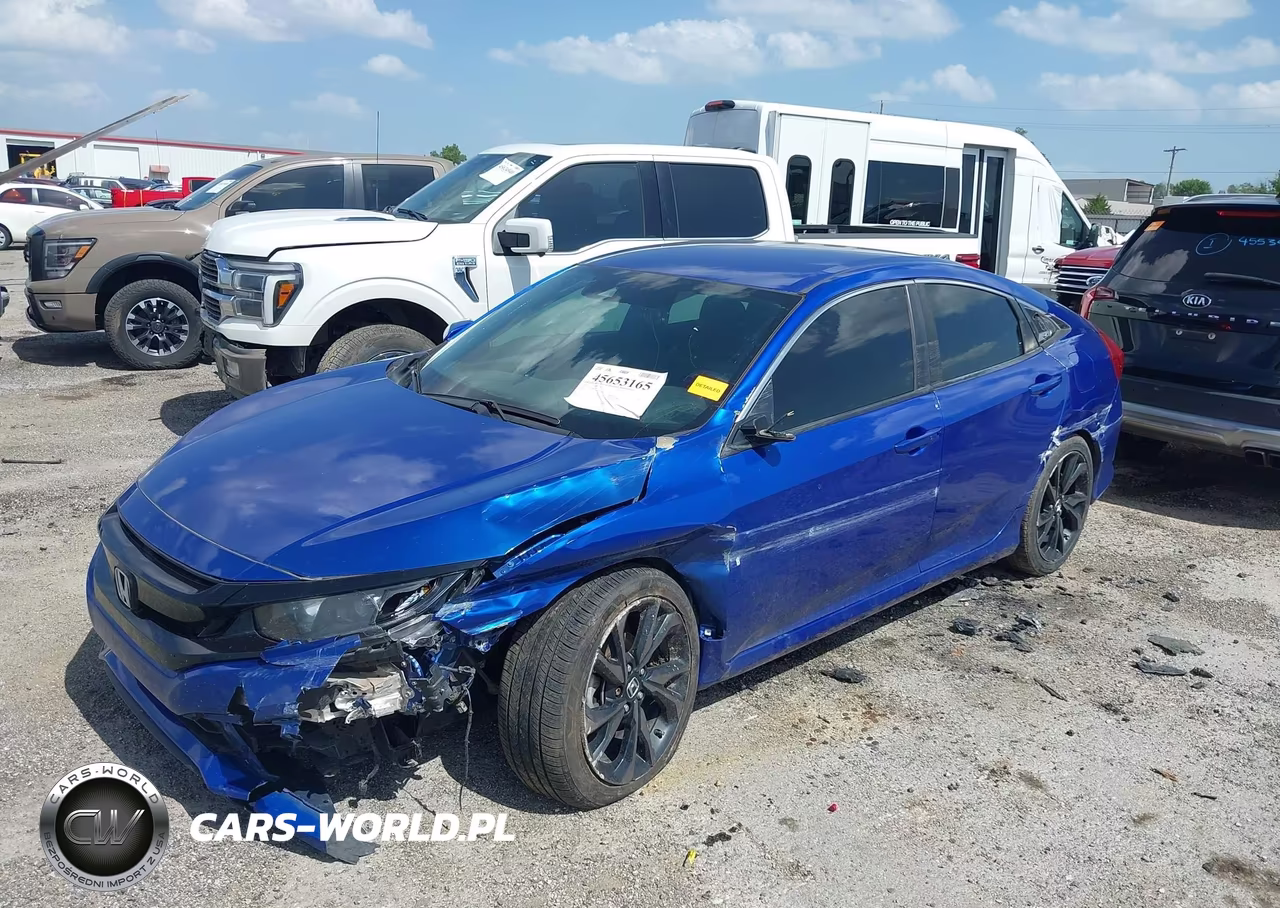 2019 Honda Civic Sport VIN:19XFC2F88KE039763 - 2