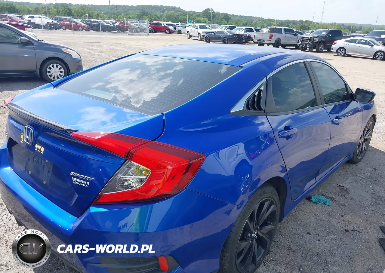 2019 Honda Civic Sport VIN:19XFC2F88KE039763 - 4