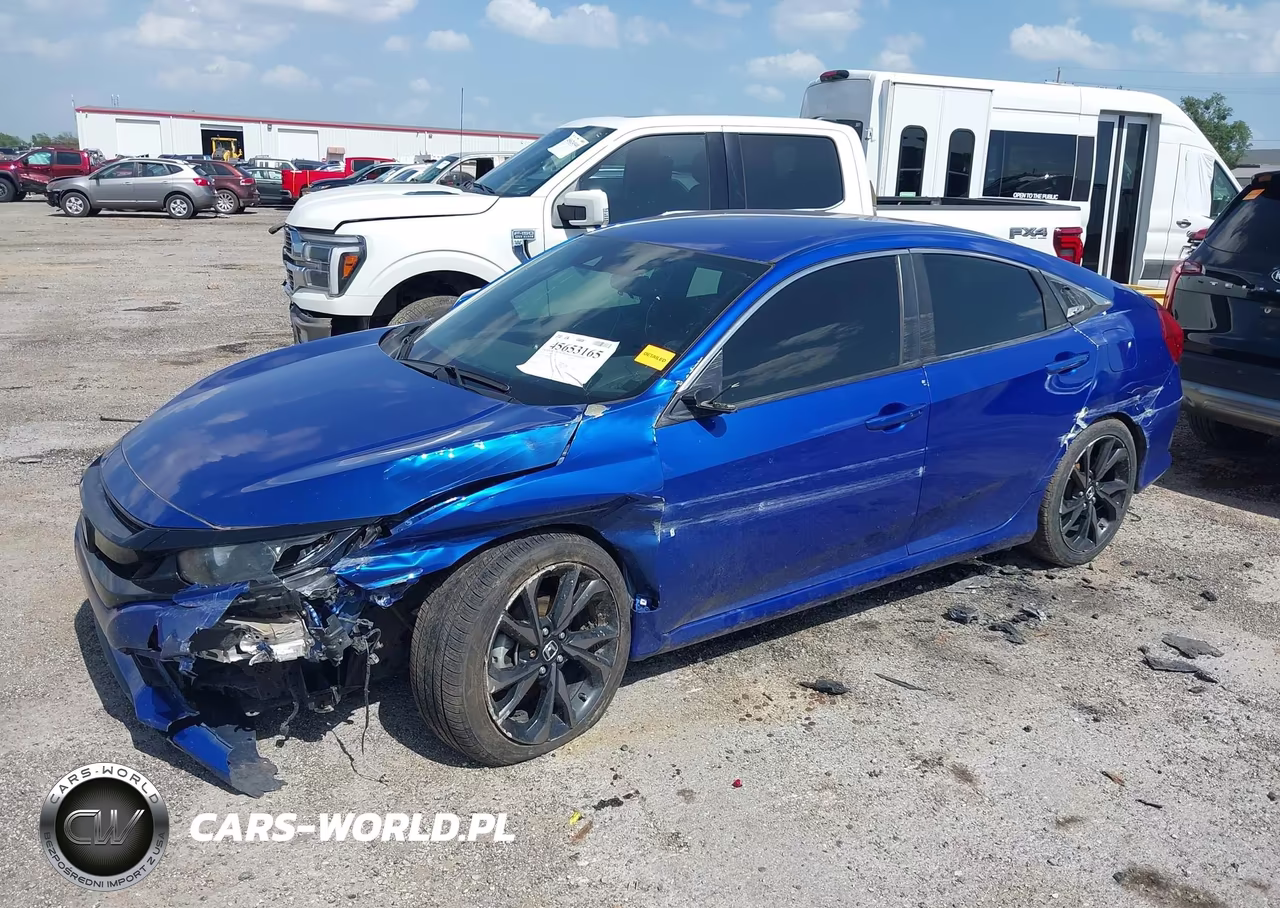 2019 Honda Civic Sport VIN:19XFC2F88KE039763 - 6