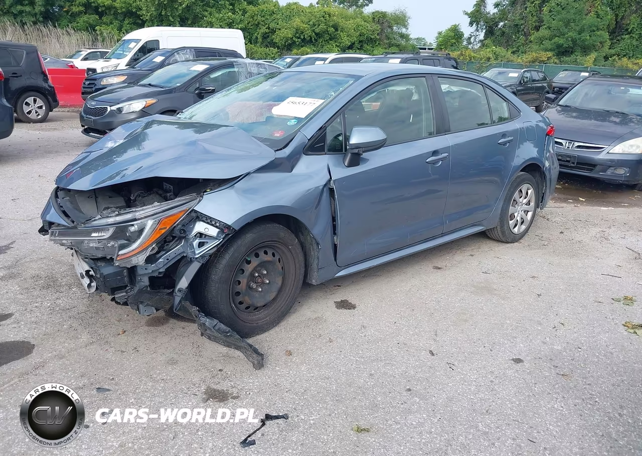 2021 Toyota Corolla Le VIN:JTDEPMAE2MJ117324 - 2