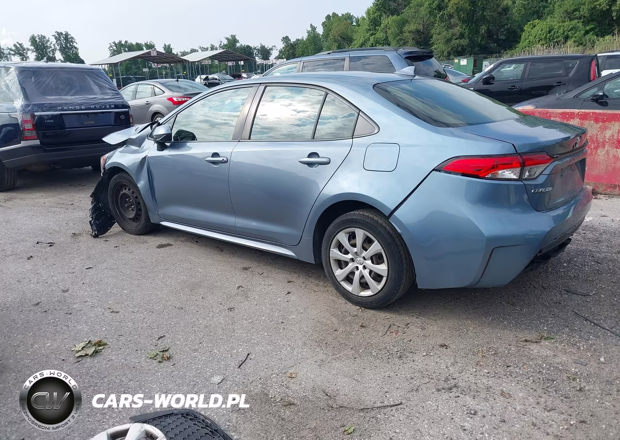 2021 Toyota Corolla Le VIN:JTDEPMAE2MJ117324 - 3