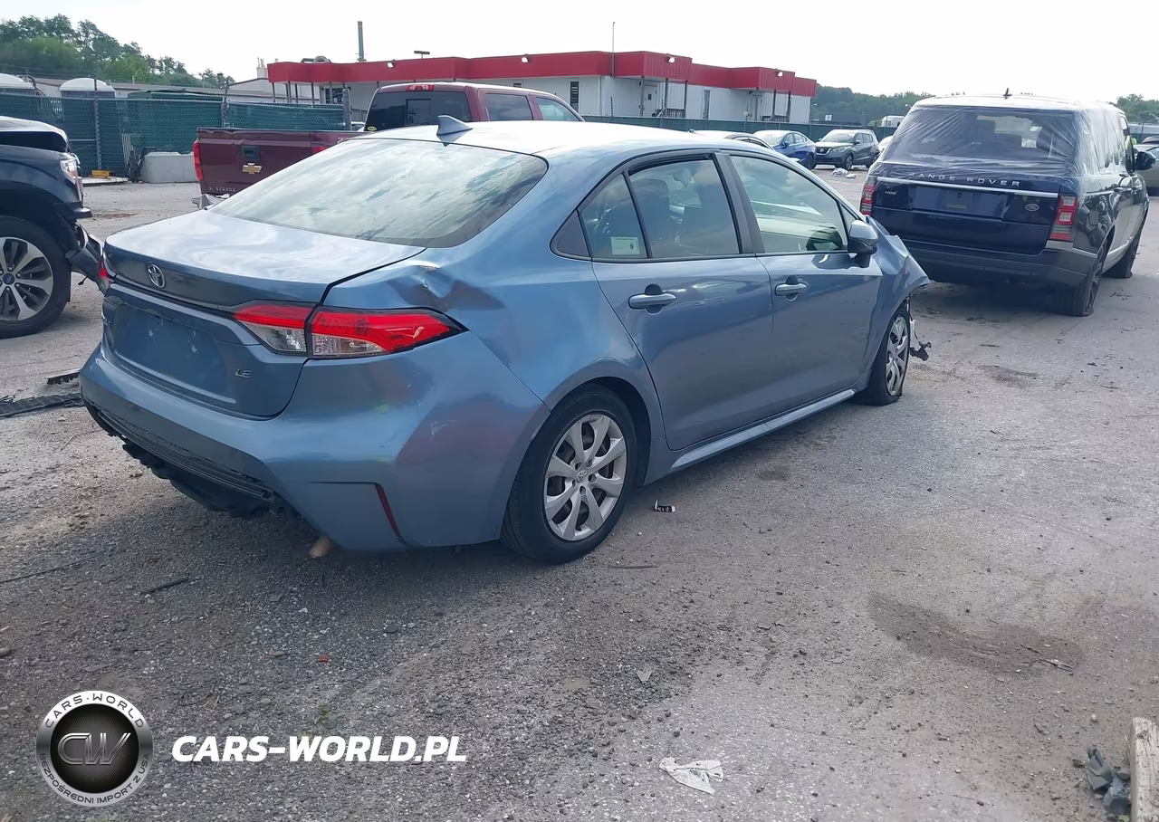 2021 Toyota Corolla Le VIN:JTDEPMAE2MJ117324 - 4