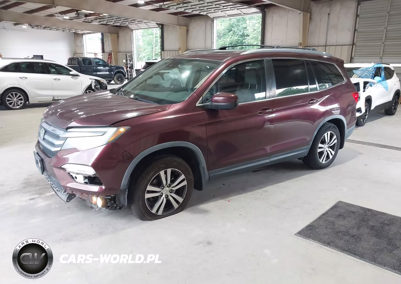 2017 Honda Pilot Ex-L VIN:5FNYF5H62HB039578 - 2