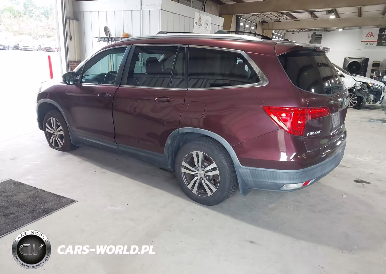 2017 Honda Pilot Ex-L VIN:5FNYF5H62HB039578 - 3