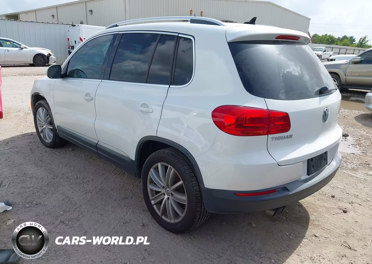 2014 Volkswagen Tiguan Sel VIN:WVGAV3AXXEW542600 - 3