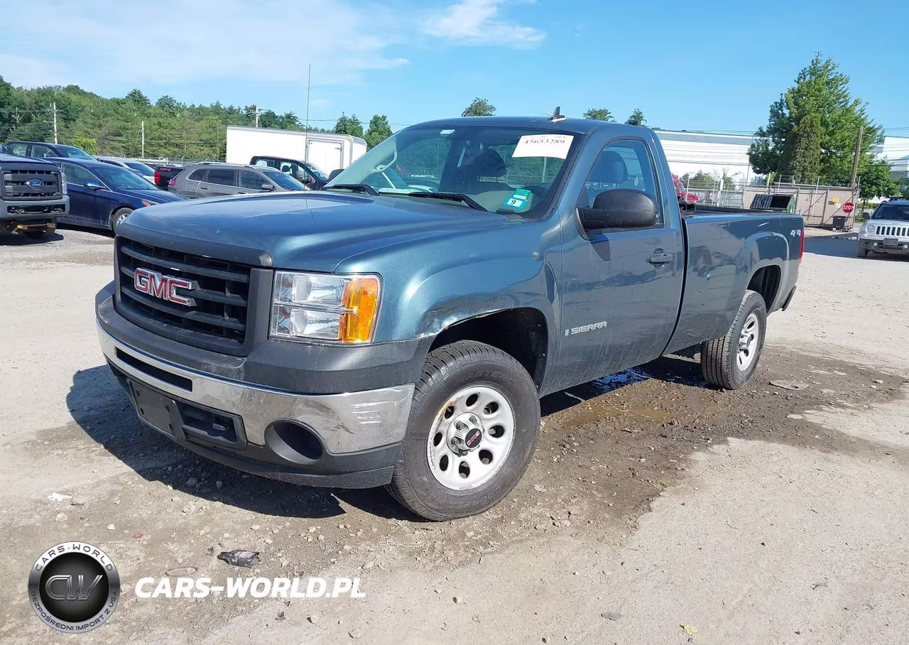 2009 GMC Sierra 1500 Work Truck VIN:1GTEK14C29Z236491 - 2