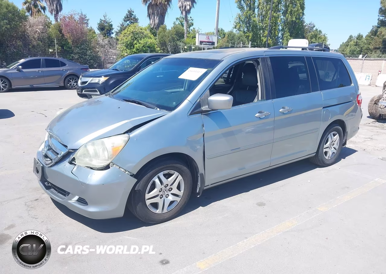 2007 Honda Odyssey Ex-L VIN:5FNRL38607B134964 - 2