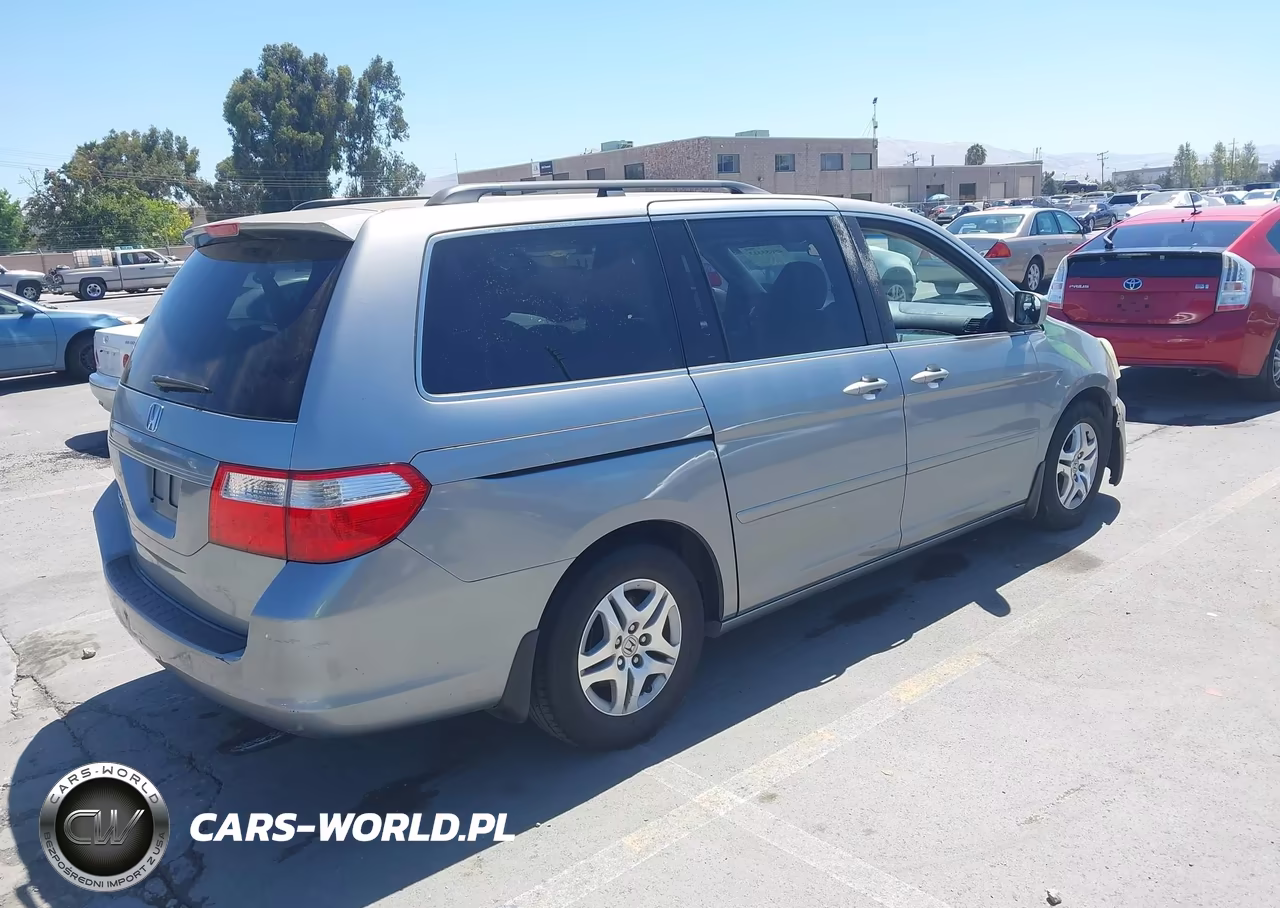 2007 Honda Odyssey Ex-L VIN:5FNRL38607B134964 - 4