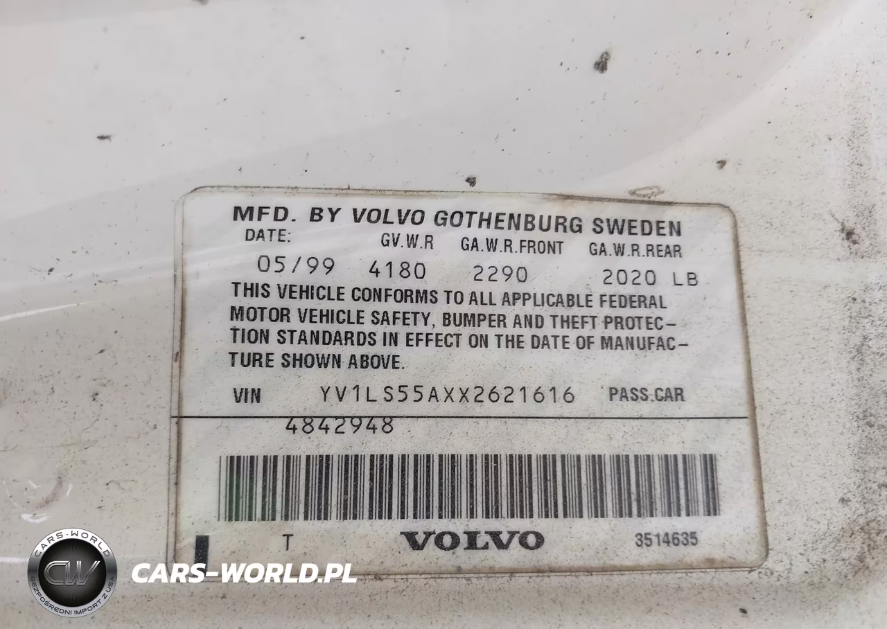 1999 Volvo S70 VIN:YV1LS55AXX2621616 - 9