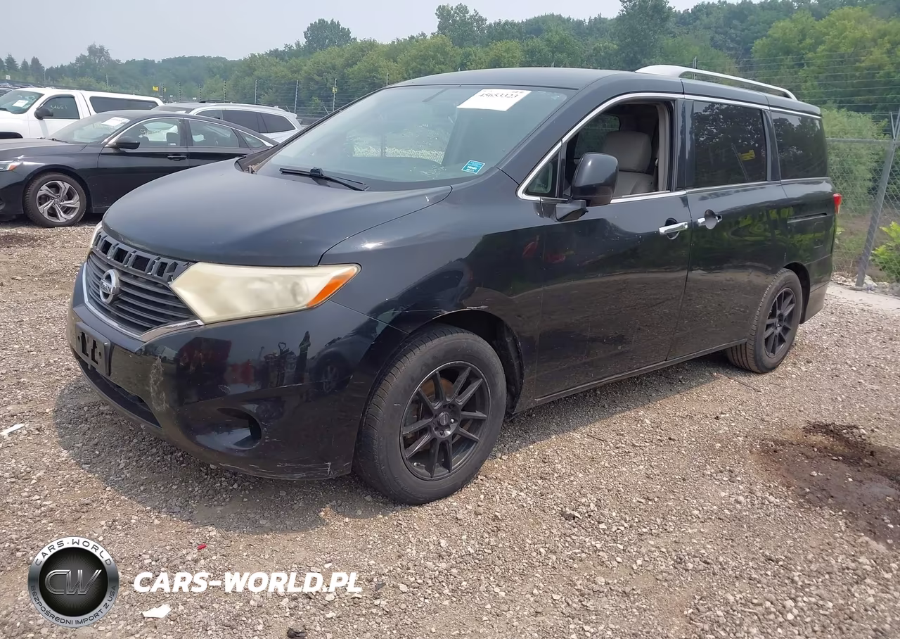 2012 Nissan Quest S VIN:JN8AE2KP2C9037602 - 2