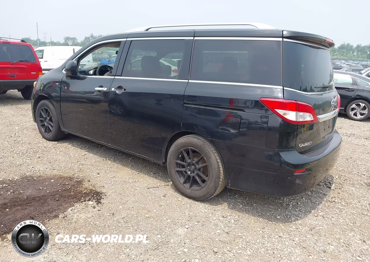 2012 Nissan Quest S VIN:JN8AE2KP2C9037602 - 3