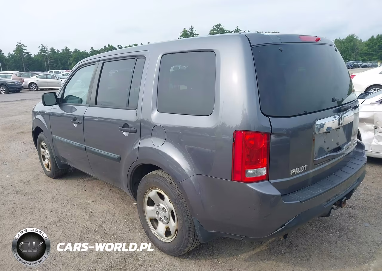 2015 Honda Pilot Lx VIN:5FNYF4H22FB030996 - 3