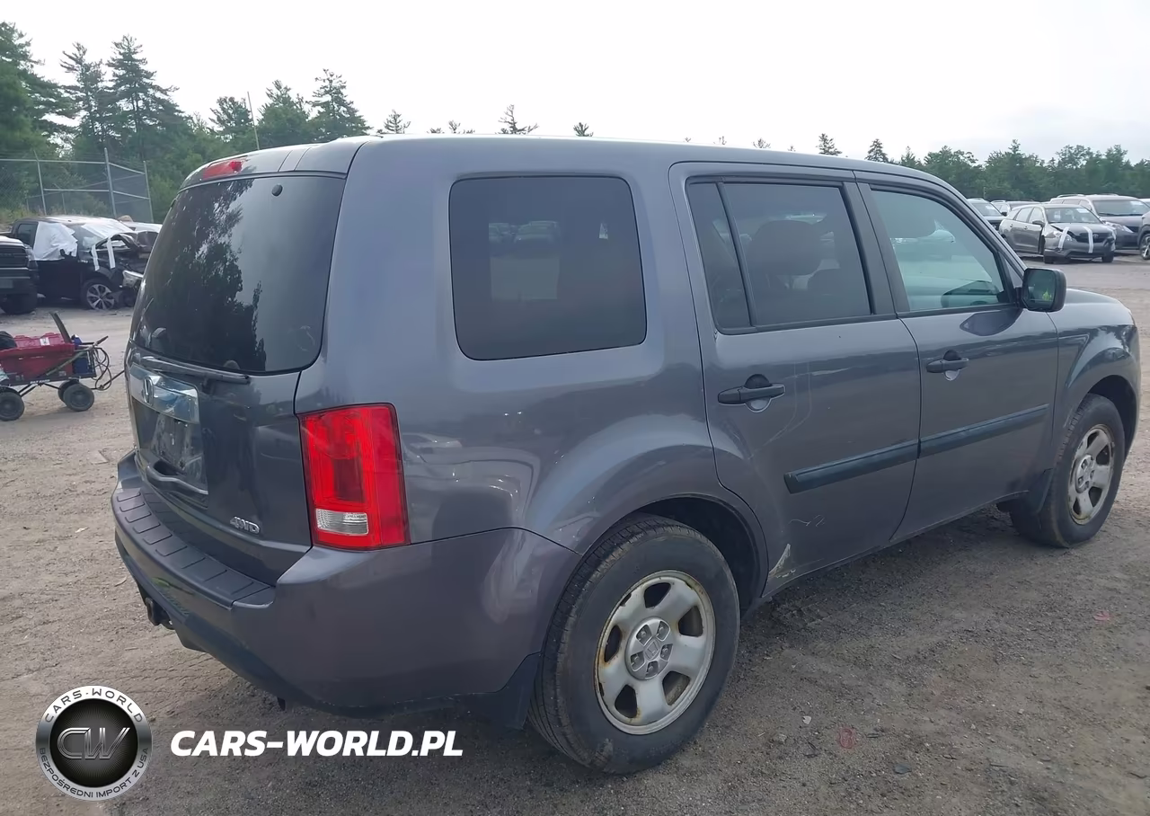 2015 Honda Pilot Lx VIN:5FNYF4H22FB030996 - 4