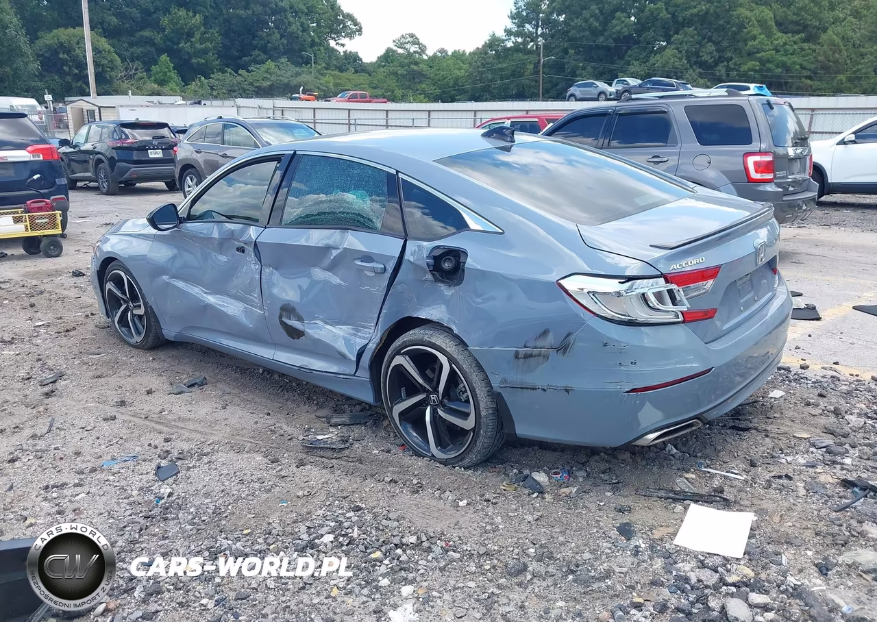 2022 Honda Accord Sport 2.0T VIN:1HGCV2F38NA001847 - 3