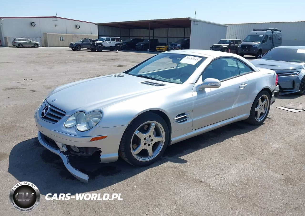2003 Mercedes-Benz Sl 500 VIN:WDBSK75F03F020063 - 2