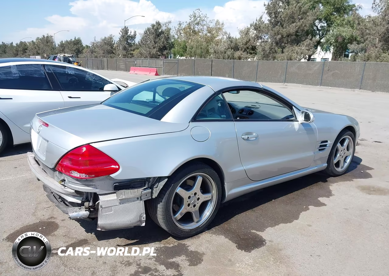 2003 Mercedes-Benz Sl 500 VIN:WDBSK75F03F020063 - 4
