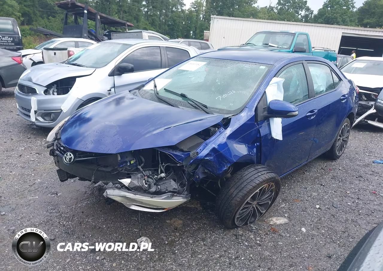2016 Toyota Corolla S Plus VIN:2T1BURHE6GC544116 - 2