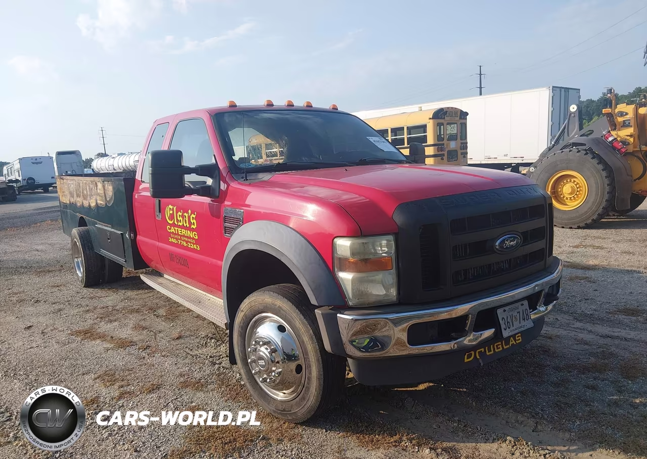 2008 Ford Super Duty F-450 Drw Lariat-Xl-Xlt VIN:1FDXX46RX8ED32349 - 2