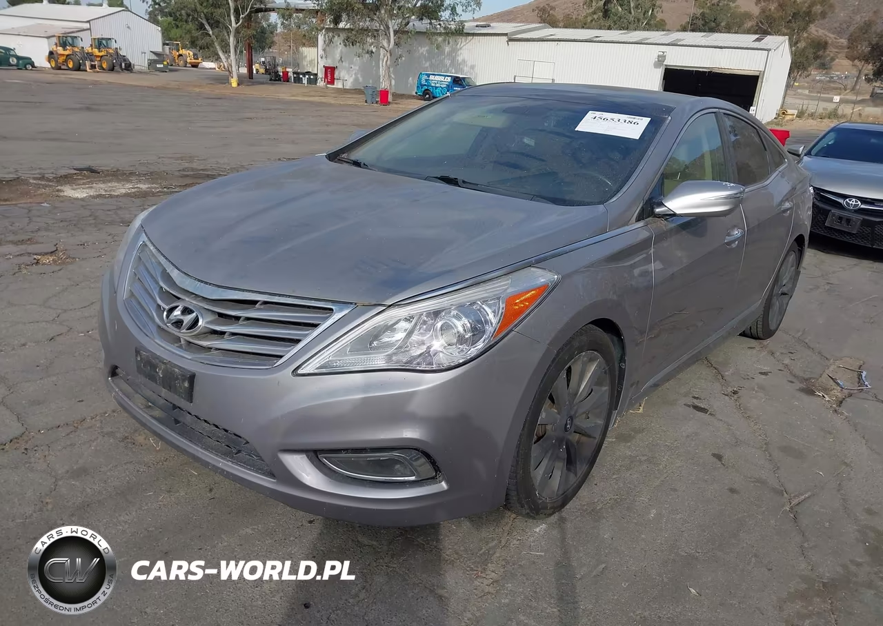 2013 Hyundai Azera VIN:KMHFH4JGXDA230761 - 2