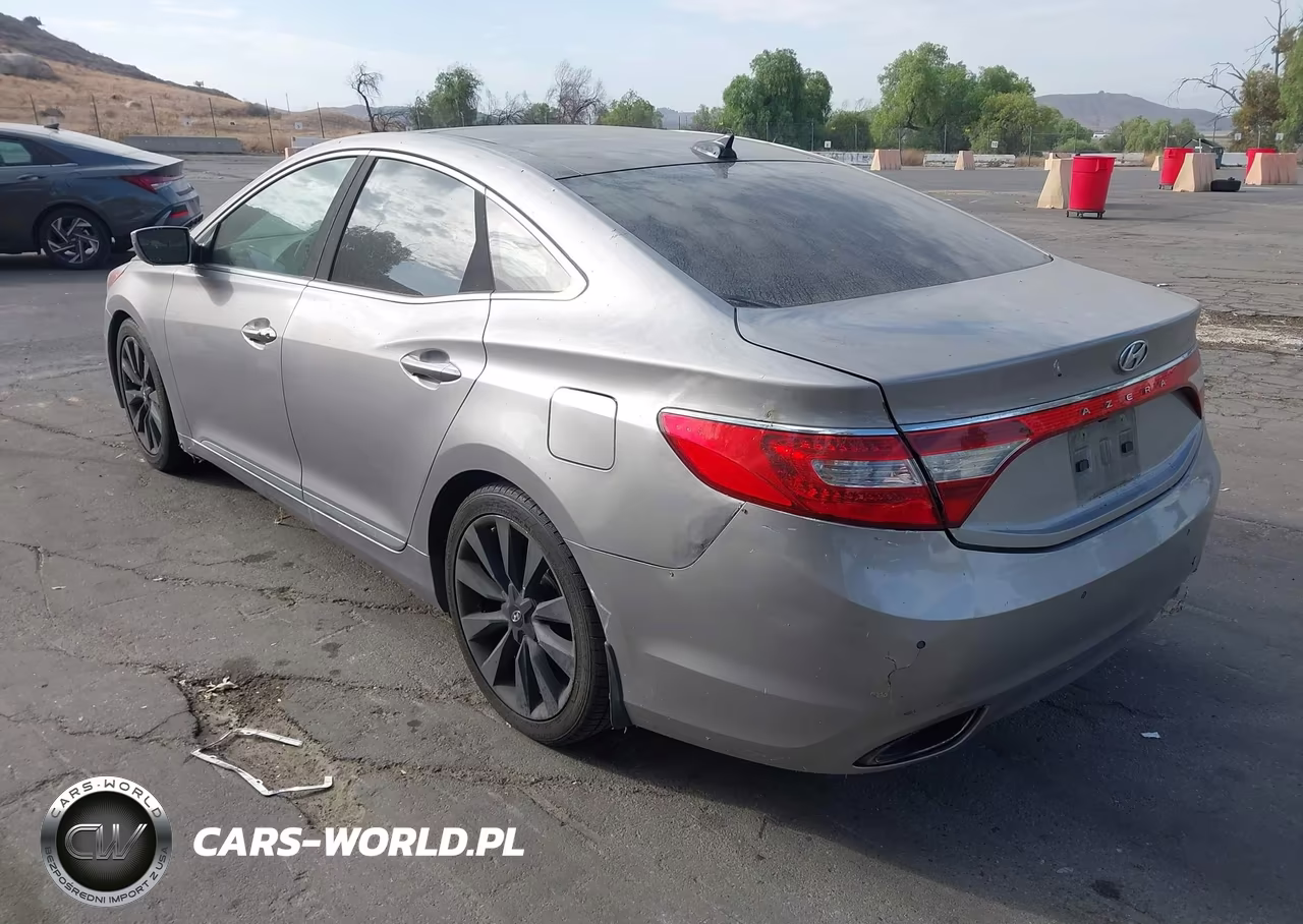 2013 Hyundai Azera VIN:KMHFH4JGXDA230761 - 3
