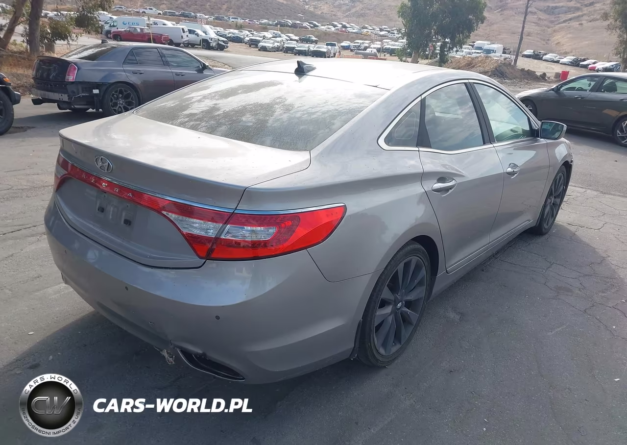 2013 Hyundai Azera VIN:KMHFH4JGXDA230761 - 4