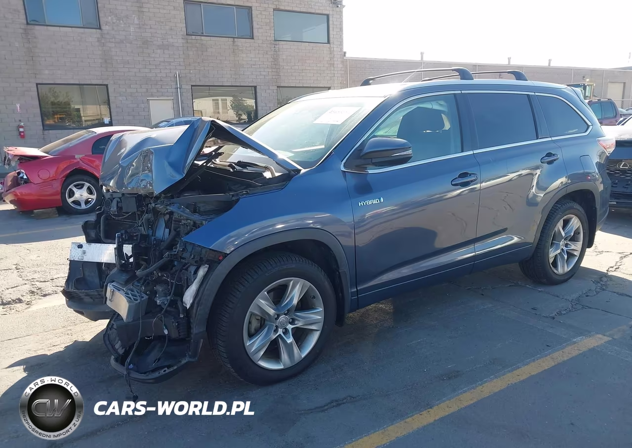 2015 Toyota Highlander Hybrid Limited Platinum V6 VIN:5TDDCRFH7FS009049 - 2