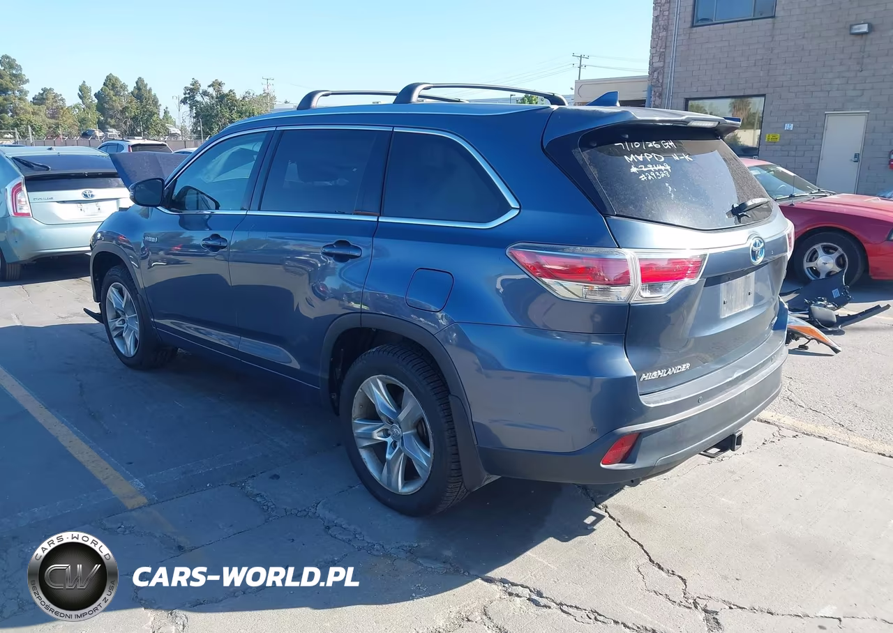 2015 Toyota Highlander Hybrid Limited Platinum V6 VIN:5TDDCRFH7FS009049 - 3