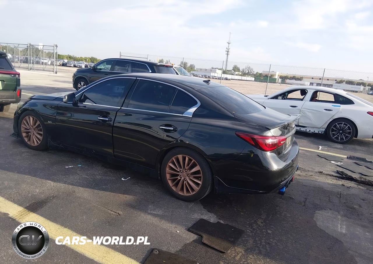 2019 Infiniti Q50 3.0T Luxe VIN:JN1EV7APXKM519552 - 3