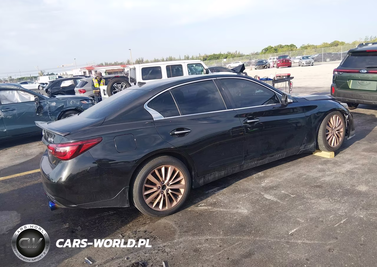 2019 Infiniti Q50 3.0T Luxe VIN:JN1EV7APXKM519552 - 4