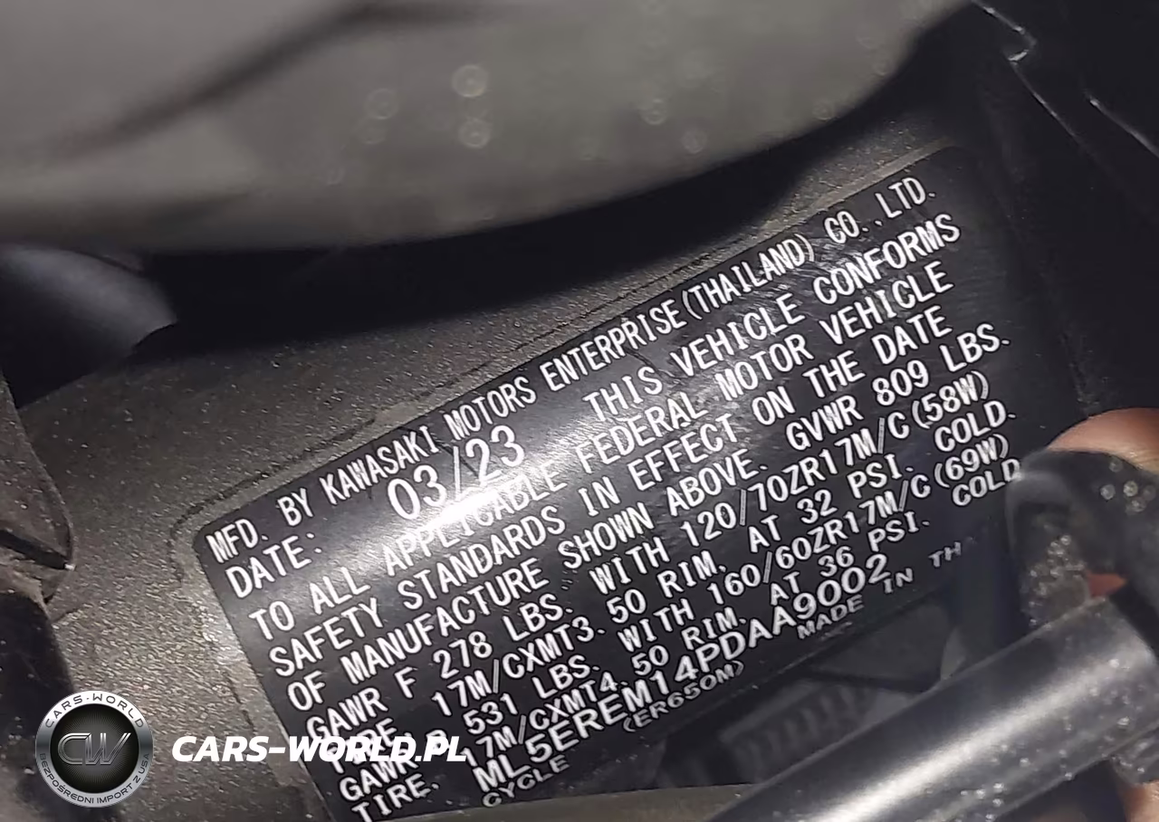 2023 Kawasaki Er650 M VIN:ML5EREM14PDAA9002 - 10