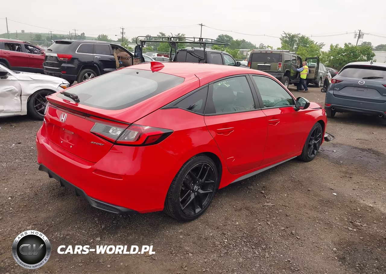 2024 Honda Civic Sport VIN:19XFL2H81RE035271 - 4
