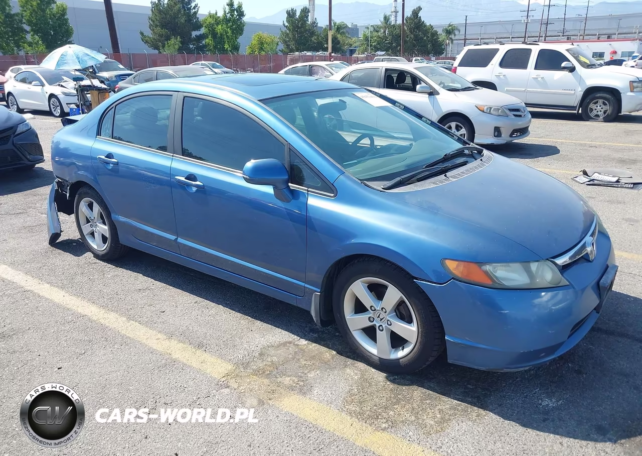 2008 Honda Civic Ex-L VIN:1HGFA16938L085401 - 1
