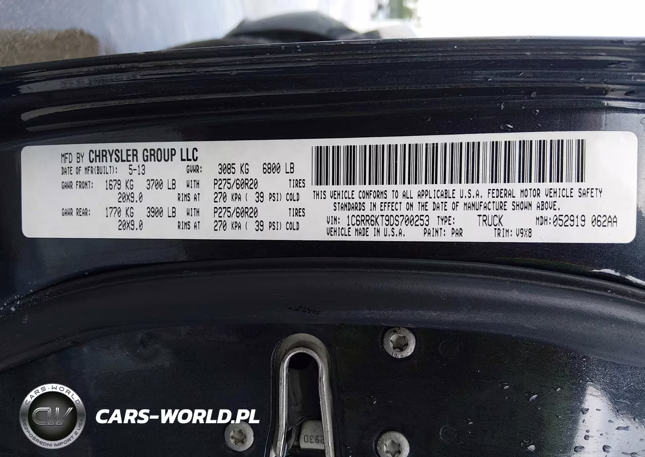 2013 Ram 1500 Express VIN:1C6RR6KT9DS700253 - 9