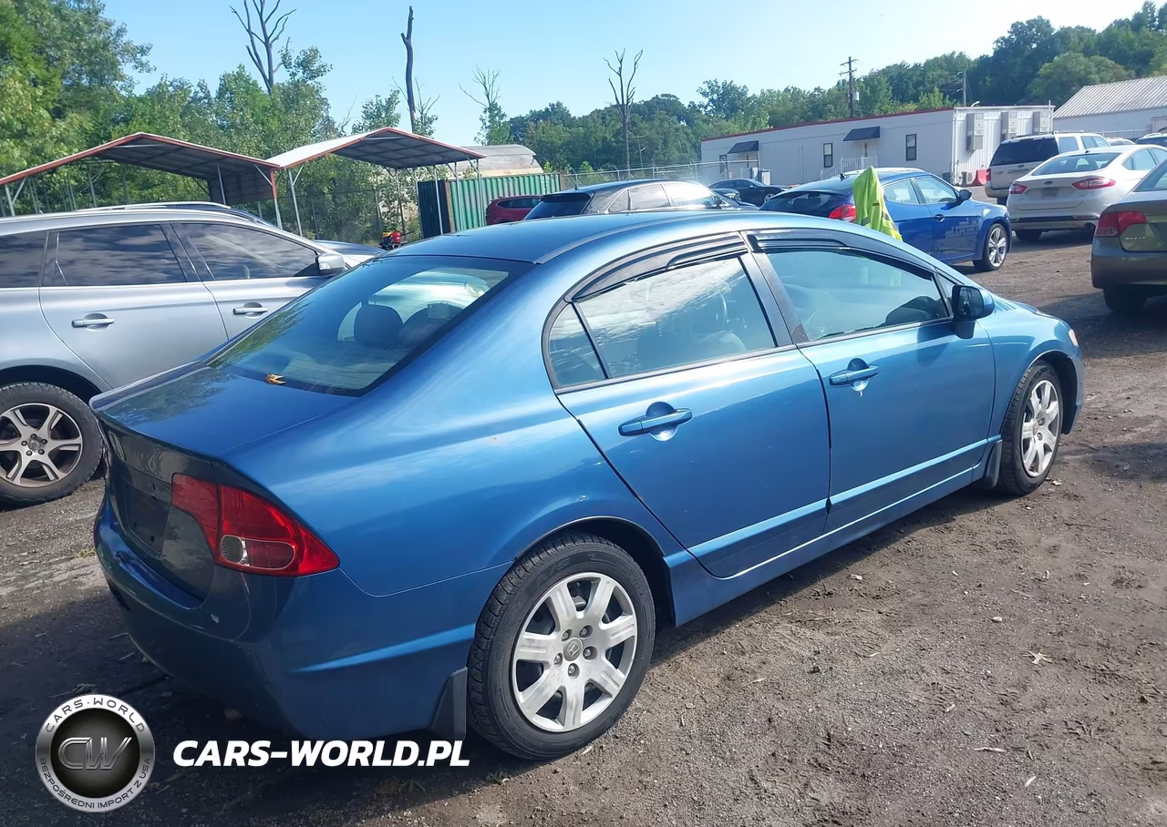 2008 Honda Civic Lx VIN:1HGFA16568L016182 - 4