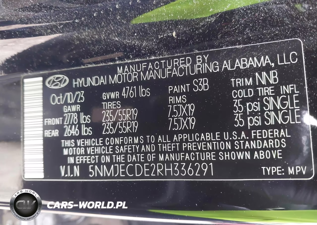 2024 Hyundai Tucson Limited VIN:5NMJECDE2RH336291 - 9