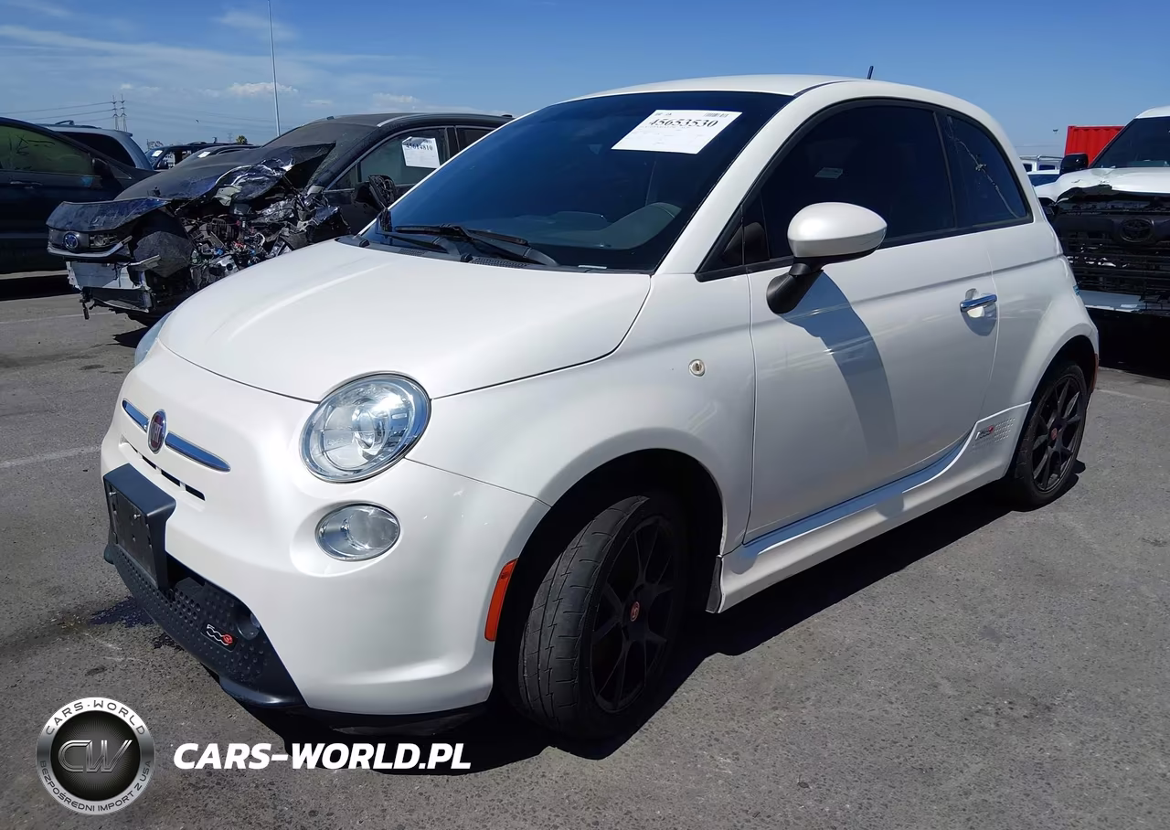 2016 Fiat 500E Battery Electric VIN:3C3CFFGE4GT165213 - 2