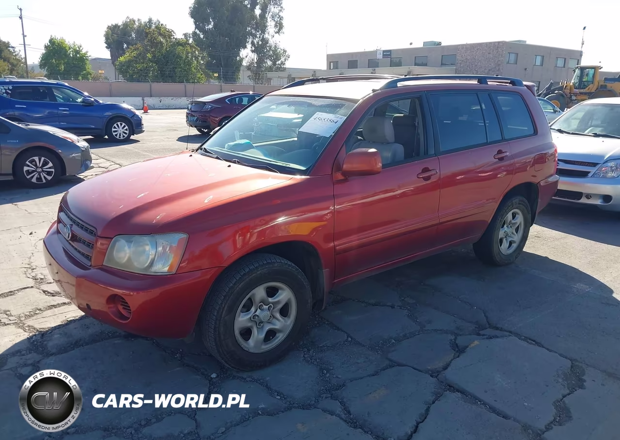 2002 Toyota Highlander VIN:JTEHD21A720018133 - 2