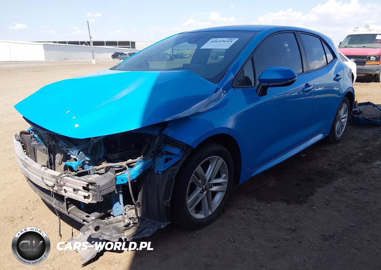 2019 Toyota Corolla Se VIN:JTNK4RBE5K3040727 - 2