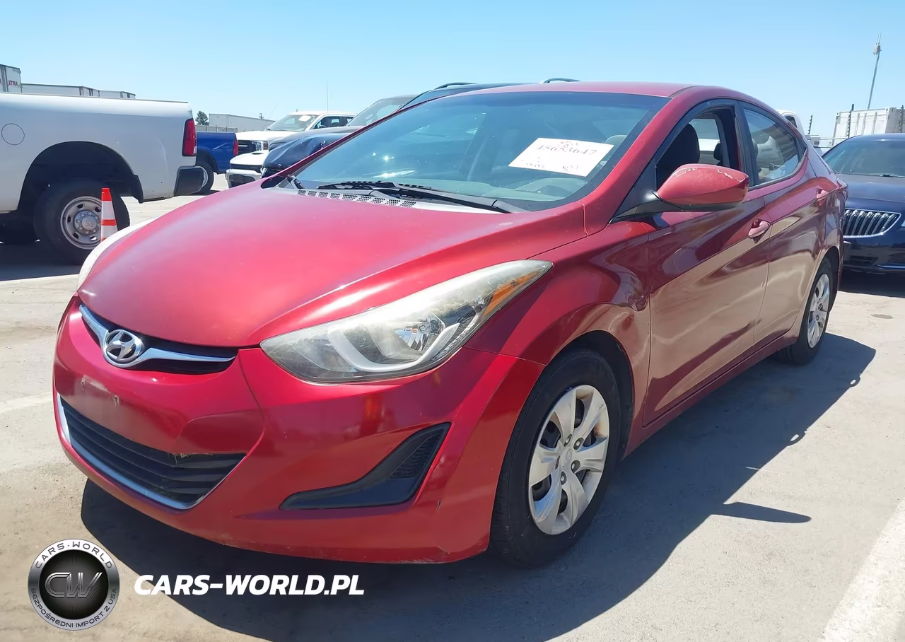 2016 Hyundai Elantra Se VIN:5NPDH4AE0GH699655 - 2